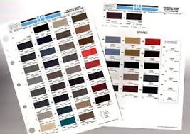 Details About 1995 Gm Interior Color Chip Chart Paint Sample Brochure Chevy Cadillac Pontiac