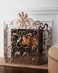 Acanthus Fireplace Screen Decorative