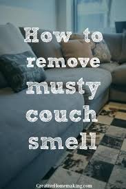 Removing Musty Smell From Couch