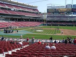 section 130 at great american ball park