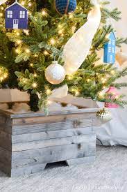how to make a wood christmas tree stand