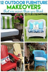 12 Outdoor Furniture Makeovers Easier