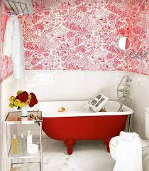 20 Wallpapers To Bling Up The Bathroom