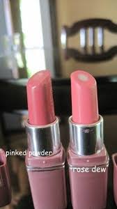 elle 18 lipsticks review rose dew and