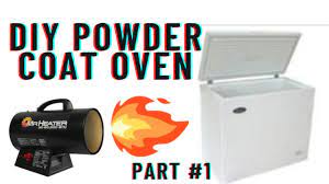 diy powder coating oven home built