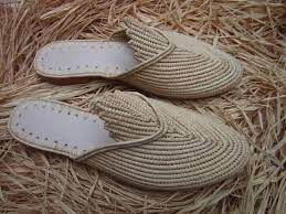 raffia sandals handmade shoes moroccan