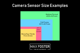 full frame sensor and a crop sensor