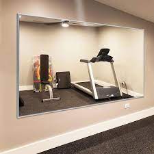 Modern Silver Gym Mirror Wall Mirror