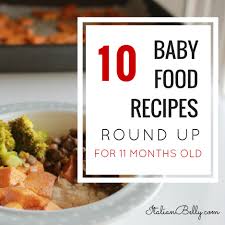 Baby Food Recipes For 11 Month Old Round Up Baby Food 11