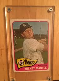 Most third party grading services charge at least $20 per card, thus if your card is. 1965 Topps Mickey Mantle New York Yankees 350 Baseball Card For Sale Online Ebay