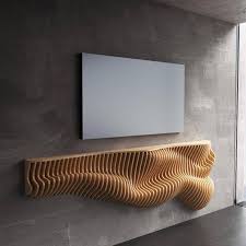 Parametric Tv Wall Panel Wall Shelves