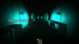 Halt Appears at Door 8.. - Roblox Doors - YouTube