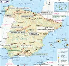 A vacation to spain will leave you with some amazing lasting memories. Spain Map Detailed Map Of Spain Maps Of World