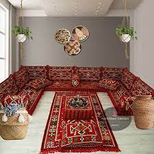 arabic majlis floor seating corner sofa