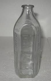 Old Glass Baby Bottle
