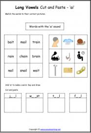 Students will be asked to color the spaces with in this worksheet, students write the long vowel in the word that matches the picture. Long Vowel Sounds Worksheets And Resources Easyteaching Net