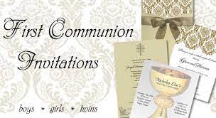 first holy communion invitations