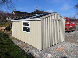 Quality Wood Effect Steel Sheds For