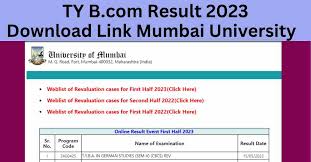 mumresults mumbai university result by
