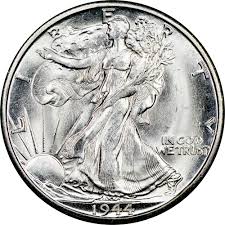 1944 D 50c Ms Walking Liberty Half Dollars Ngc
