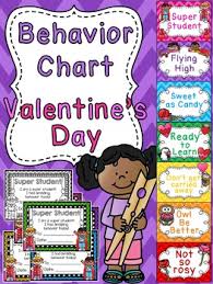 Valentines Day Behavior Chart
