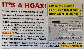 Claims that Coronavirus is a 'hoax' at Truro protest | |