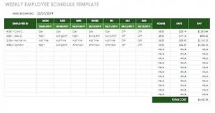 Employee Vacation Planner Template Excel Annual Leave Calendar