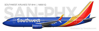 southwest 737 800 is a nice way to fly