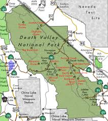 Shows all roads (paved and unpaved), 4 wheel drive roads, hiking trails, and other poi. Southern California Regional Rocks And Roads Death Valley Geology