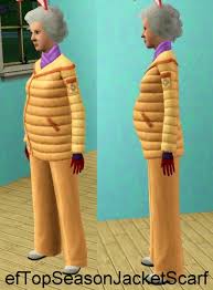 mod the sims elder pregnant clothes