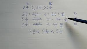 How to organize ascending and descending mixed numbers Mathematics Primary  School - YouTube