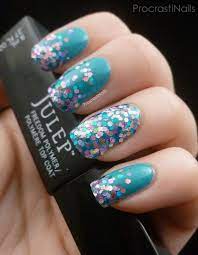 loose glitter grant nails with