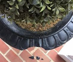 Repair A Chipped Cast Iron Planter