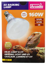 Arcadia D3 Reptile Basking Lamp Bulb Heat Light Uv Uvb Mercury Vapour Ebay