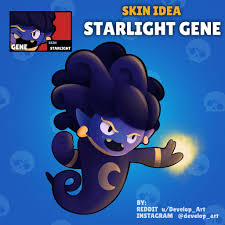 Come ask me the one question you always wanted. Skin Idea Starlight Gene Brawlstars