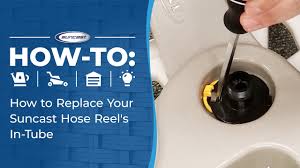 how to replace your suncast hose reel