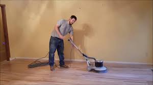 how to use a woodfflooring buffer you