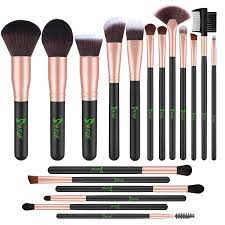 bestope ustar 18 pcs makeup brushes