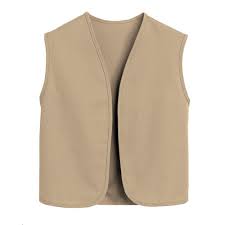 Official Cadette Senior And Ambassador Khaki Vest