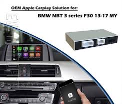 If you have an nbt in the car and you do this upgrade, it's not as involved. Bmw 3 Series F30 2013 2019 Model Cars Evo Fit Bolt On Media Upgrade For Apple Carplay Android Auto Usb Media Reverse Camera Parking Guide Lines Evo Retrofits