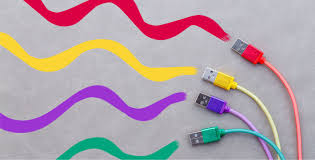 connector colour on the usb ports