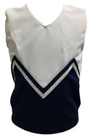Alleson Cheer Uniform V Shell W Zag Braid C O Closeout