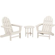 Polywood Classic Sand Patio Set With