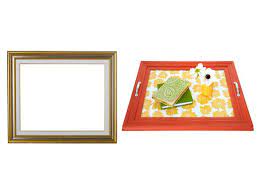 how to make a tray from a picture frame