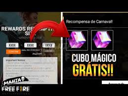 Minhas skins no free fire parte 2. Cubo Magico Novo Dino Codiguin Ou Skin De Carnaval Gratis Mania Free Fire