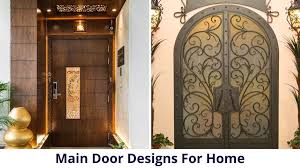 7 Modern Main Door Designs For Homes