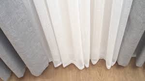 dual hanging curtains voiles