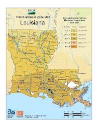 Louisiana Usda Plant Hardiness Zone Map
