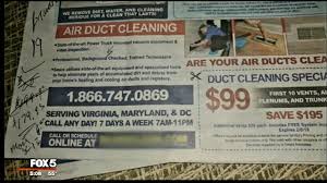 duct cleaning scam in the washington dc