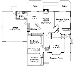 Cozy Country Style House Plan 72535da